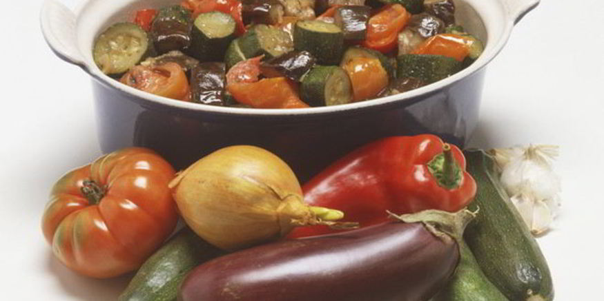 Рецепт рагу из кабачков и баклажанов