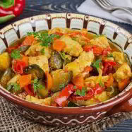 Рецепт Рагу из курицы с овощами