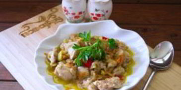 рагу из курицы