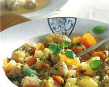 Рагу из овощей и мяса Пихельштайнер