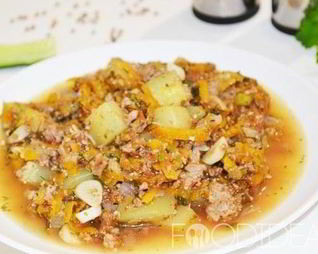 Рагу с фаршем