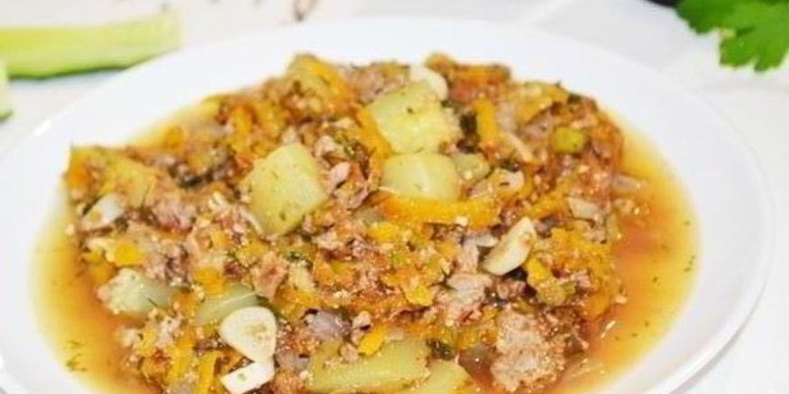 Рецепт рагу с фаршем