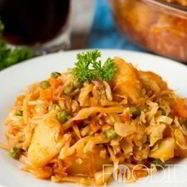 Рецепт Рагу с капустой