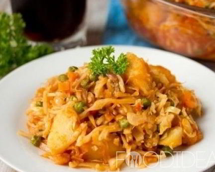 Рагу с капустой