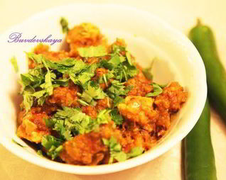 Рагу с яблоками по-иракски