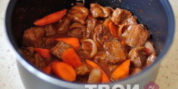 рагу в мультиварке с мясом