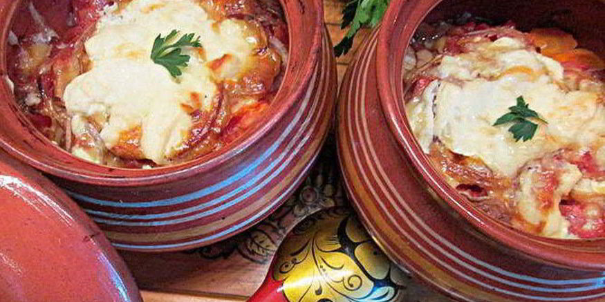 Рецепт рыбного рагу в горшочках