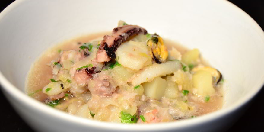 Рецепт скандинавского рагу с морепродуктами