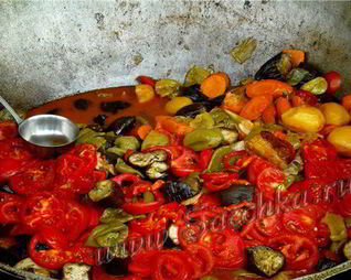 Блюдо рататуй