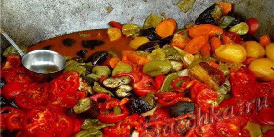 Рецепт блюда рататуй