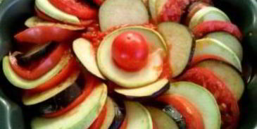 рататуй из баклажанов и кабачков