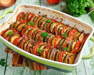 Рататуй из баклажанов