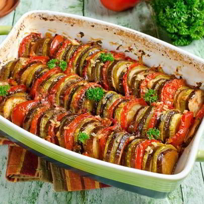 Рататуй из баклажанов