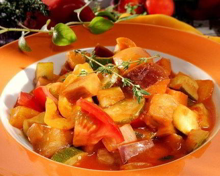 Рататуй из кабачка