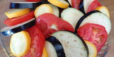 рататуй из запеченных овощей