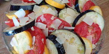 рататуй из запеченных овощей