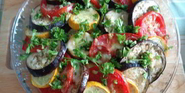 рататуй из запеченных овощей