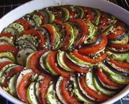 Рататуй классический в духовке