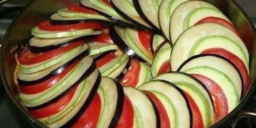 Рецепт рататуя ленивого