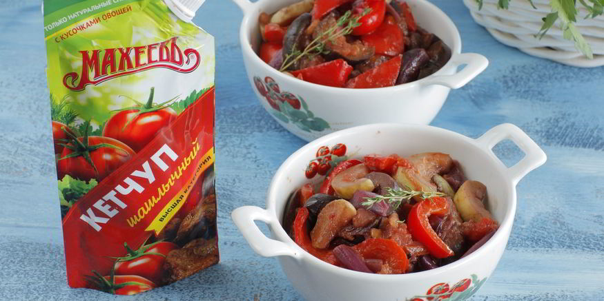 Рецепт рататуя на сковороде