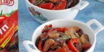 рататуй на сковороде