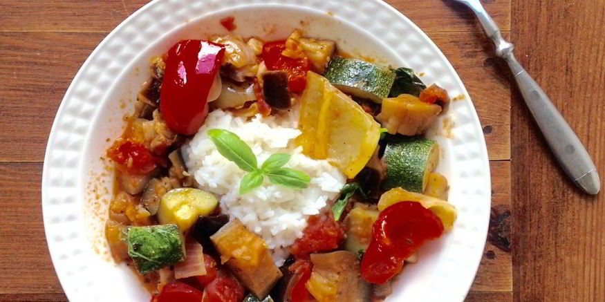 Рецепт рататуя с баклажанами