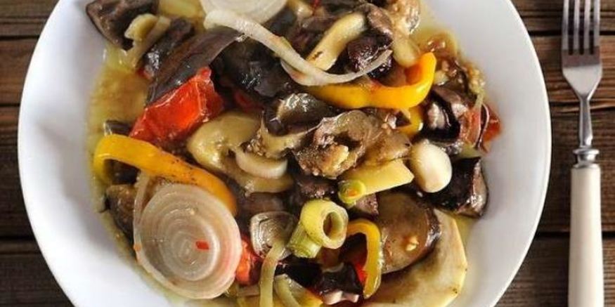 Рецепт рататуя с грибами