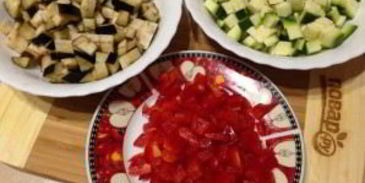 рататуй с кальмарами