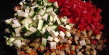 рататуй с кальмарами