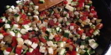 рататуй с кальмарами