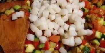 рататуй с кальмарами