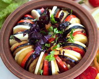 Рататуй с картофелем