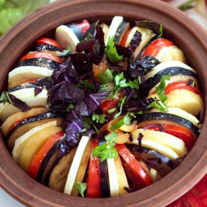 Рататуй с картофелем