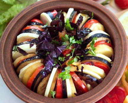 Рататуй с картофелем