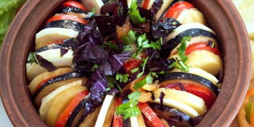 Рецепт рататуя с картофелем