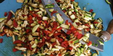 рататуй с курицей