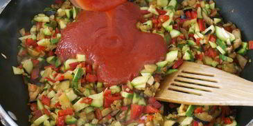 рататуй с курицей