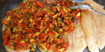 рататуй с курицей