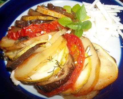 Рататуй с молодым картофелем