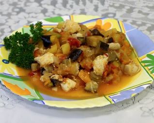 Рататуй с мясом