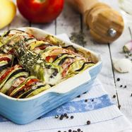 Рецепт Рататуя с сыром в духовке