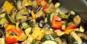 рататуй с виноградом