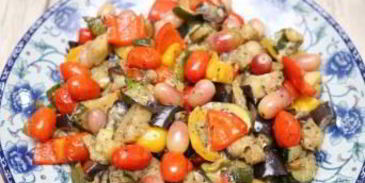 рататуй с виноградом