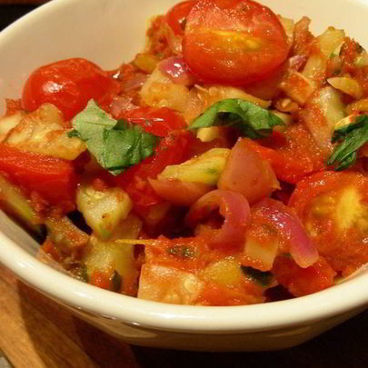 Рататуй с вялеными томатами