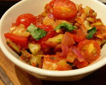 Рататуй с вялеными томатами