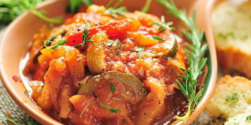 Рецепт рататуя с жареной индейкой