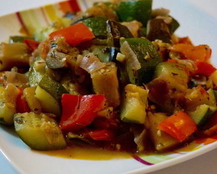 Рататуй со свининой