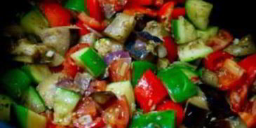 рататуй со свининой