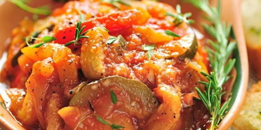 Рецепт рататуя в мультиварке