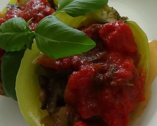 Рататуй в перцах